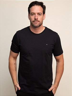 Camiseta Básica Aramis Preto