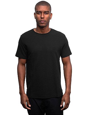 Camiseta Canelado Aramis Preto