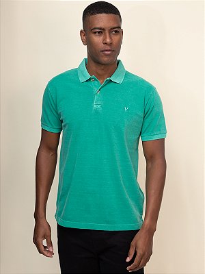 Polo Stoned Ville de France Verde