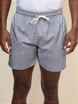 Shorts Básico Ville de France Cinza