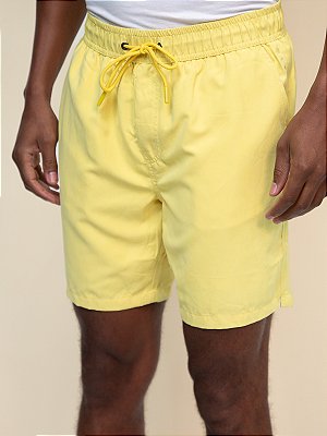 Shorts Básico c/ Forro Ville de France Amarelo