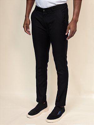 Calça Alfaiataria Skinny Pv Spandex Ville de France Preto