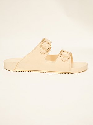 Chinelo Birkenstock Ville de France Marfim