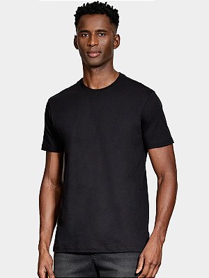 Camiseta Básica Aramis Logo Surton Preto