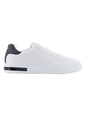 Tênis Armani Exchange Monograma Branco