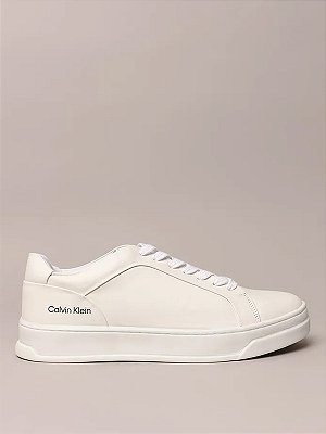 Tênis Couro Calvin Klein Branco