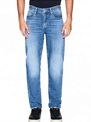 Calça Jeans Armani Exchange Slim Jeans Médio