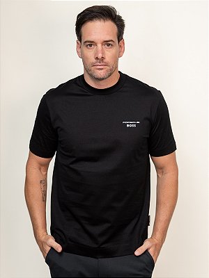 Camiseta Boss C-Thompsom Porsche x Boss de Algodão Mercerizado
