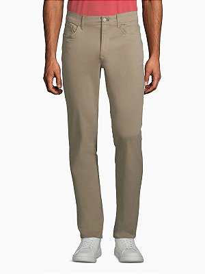 Calça Calvin Klein Chino Infinit Felx Stretch Caqui Claro
