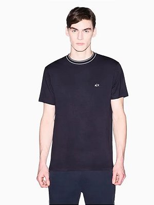 Camiseta Armani Exchange Slim Fit Navy