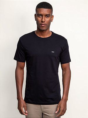 Camiseta Mc Calvin Klein Algodão Egípcio Preto