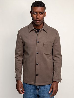 Casaco Overshirt Ville de France Khaki