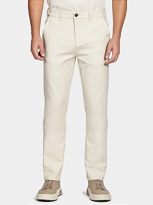 Calça Aramis New Slim Twill Classic Areia