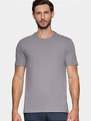 Camiseta Aramis Piquet Básica Comfort + Concreto