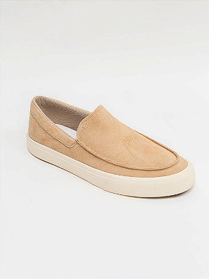 Tênis Aramis Easy Drive Slip-On Camurça Off White