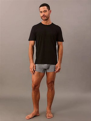 Pack 2 T- Shirts Calvin Klein Crew-Neck Preto