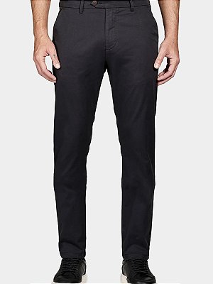 Calça Sarja Aramis Slim Alfaiataria Preto