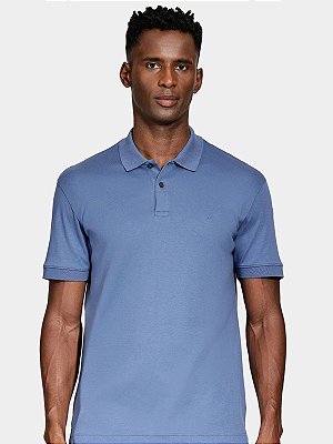 Polo Aramis interlock Pima Atlântico