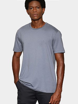 Camiseta Aramis Manga Curta Básica Comfort+ Aluminio