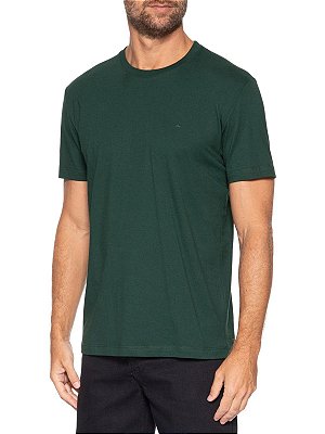 Camiseta Aramis Básica Logo Surton Verde Floresta