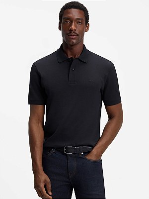 Polo Boss Piquet Pallas Regular Fit Dark Blue