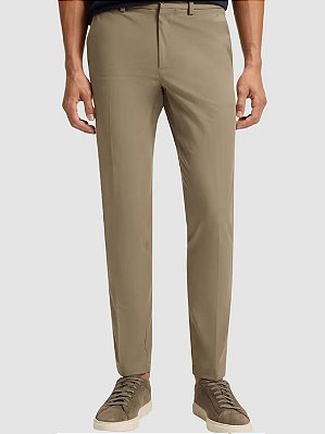Calça Chino Boss P-Kaiton Performance Open Brown