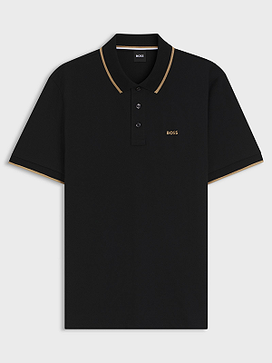 Polo Boss Parlay Piquet Preto