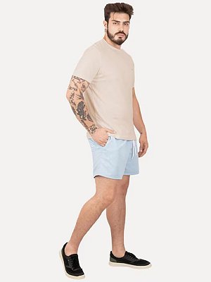 Camiseta Básica Calvin Klein Caqui Claro