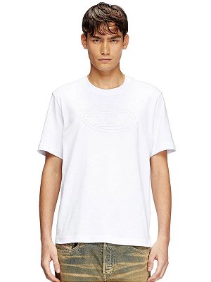 Camiseta Diesel T-Adjust-Bigoval Branco