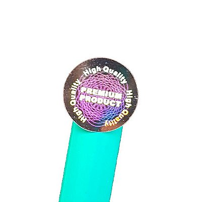 Selo Holográfico Void 10mm Premium Product Cor Prata