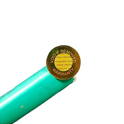 Selo Holográfico Void 8mm "Perda da Garantia se Removido" Cor Dourado