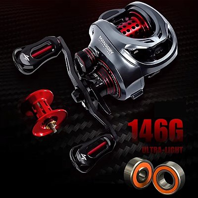 Carretilha Mansory dupla bobina drag 8.5kg