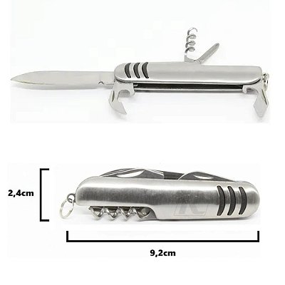 Canivete Multifuncional 5 em 1