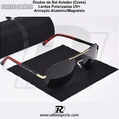 Óculos Aviador Kingseven K725 Lentes TAC Polarizada UV+