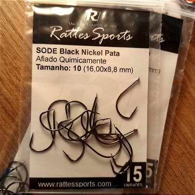 Anzol SODE Black Nickel Pata