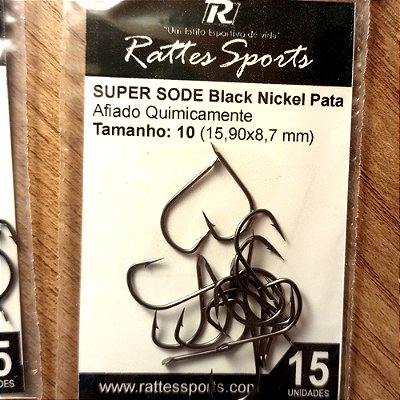 Anzol SUPER SODE Black Nickel Pata