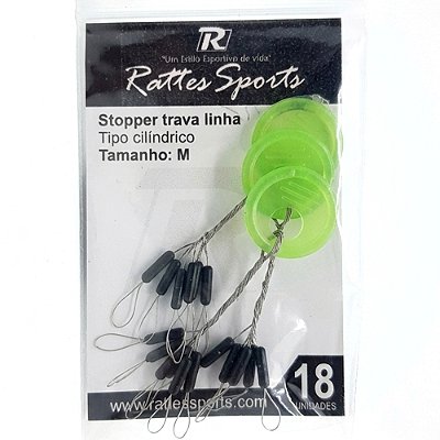 Stopper Trava Linha Cilíndrico Kit 18 Unidades