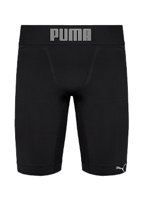 Cueca Sport Long Boxer Sem Costura PUMA Preta