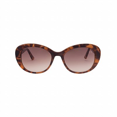 ÓCULOS DE SOL OVAL TARTARUGA - MODELO MARINA