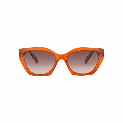 ÓCULOS DE SOL LARANJA FOSCO - MODELO NINA