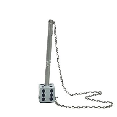 Caneta com base Fixa Suporte Dado