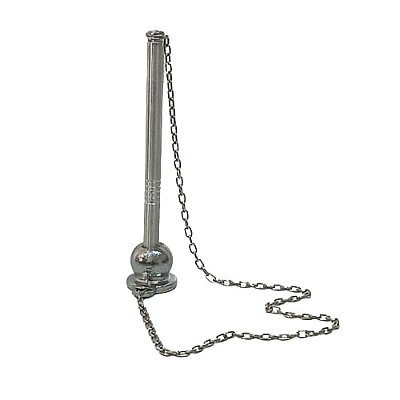 CANETA FIXA XPTO SUP BOLINHA CROMADA ALUMINIO KIT C/5 ou 10 UNIDADES