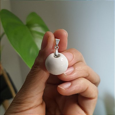 Pingente Difusor Blanco Prata