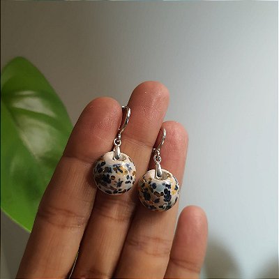 Brinco Difusor Estampa Prata