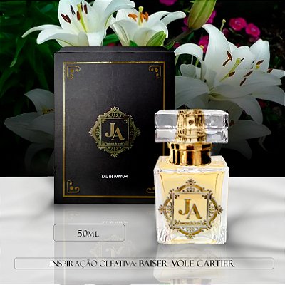 MAJESTIC - Perfume Inspirado em Baiser Vole Cartier - FEMININO