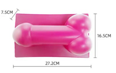 Forma Divertida de Silicone em Formato de Penis