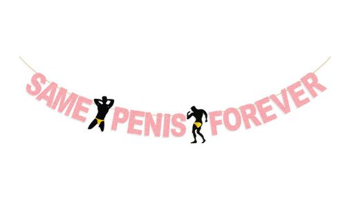 Banner Same Penis Forever Homem