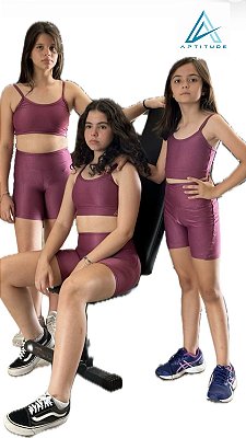 Conjunto Use Aptitude Teen Top Alcinha Wonder Short Viena