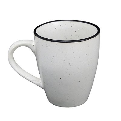 Caneca de Cerâmica Marfim 270 ml