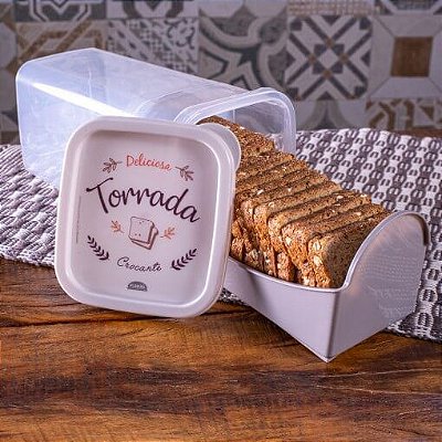 Porta Torradas e Biscoitos Retrô